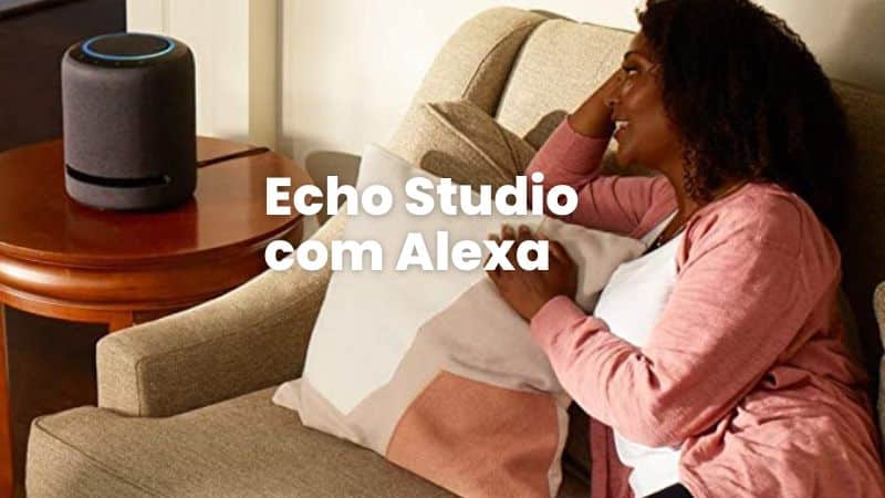 Echo Studio com Alexa